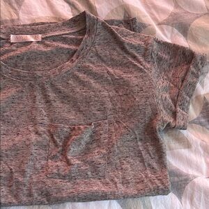 Gray T-Shirt with Pocket